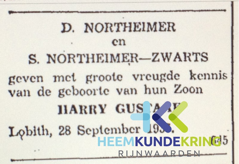 14 geboorte Harry Gelderlander 29 sep 1937
